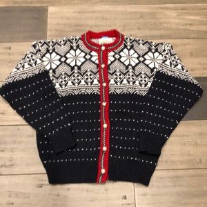 Vintage Alps Cardigan Sweater M
